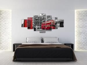 Londýnska ulice - obraz (Obraz 210x100cm)