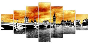 Obraz Londýna (Obraz 210x100cm)