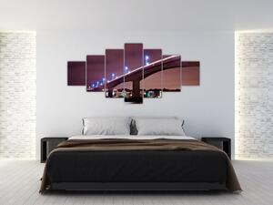 Nočná most - obraz (Obraz 210x100cm)