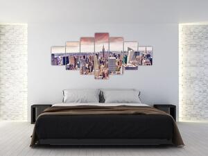 New York - obraz (Obraz 210x100cm)