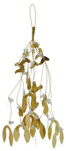 Závesné kovové imelo Brass 37 cm