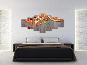 Pizza - obraz (Obraz 210x100cm)