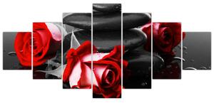 Obraz ruží (Obraz 210x100cm)