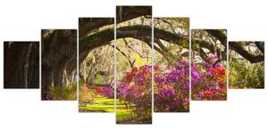 Záhrada - obraz (Obraz 210x100cm)