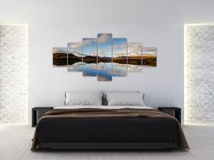 Jazero - obraz (Obraz 210x100cm)