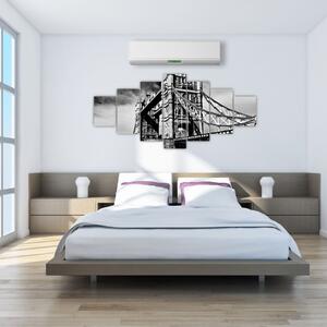 Tower Bridge - obraz na stenu (Obraz 210x100cm)