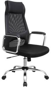 Kancelárska ergonomická stolička, čierna
