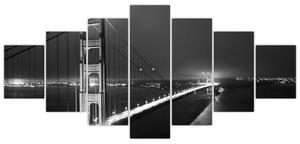 Most cez rieku - obraz (Obraz 210x100cm)