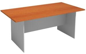 Rokovací stôl PRIMO FLEXI 1800 x 900 mm, hranatý, sivá / wenge
