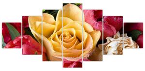 Obrazy kvetiny (Obraz 210x100cm)