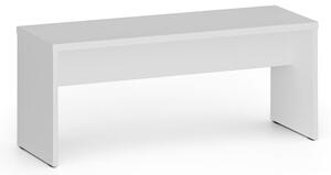 Šatníková lavica, 1000 mm, biela