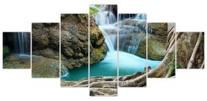 Obraz - vodopády (Obraz 210x100cm)