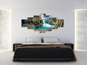 Obraz - vodopády (Obraz 210x100cm)