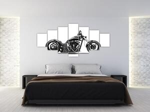 Obraz motorky (Obraz 210x100cm)