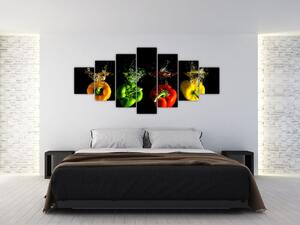Papriky - obraz (Obraz 210x100cm)
