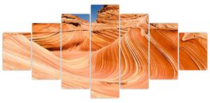 Púštne duny, obraz (Obraz 210x100cm)