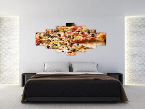 Pizza, obraz (Obraz 210x100cm)