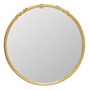 Cassandra nástenné zrkadlo zlaté Ø80 cm