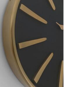 Charm nástenné hodiny čierne Ø41 cm