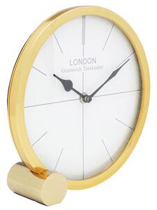 Circle stolové hodiny zlaté 21 cm