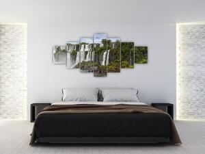 Panorama vodopádov - obrazy (Obraz 210x100cm)