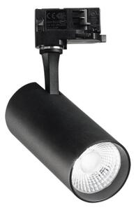 IDEAL LUX 250441 FOX TR 3-PHASE 25W 3000K lištové svietidlo čierne