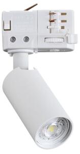 IDEAL LUX 371450 DYNAMITE TR 3-PHASE MINI ROUND lištové svietidlo biele