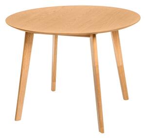 MUZZA Jedálenský stôl nomma Ø 100 cm prírodný