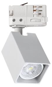 IDEAL LUX 371498 DYNAMITE TR 3-PHASE SQUARE lištové svietidlo biele