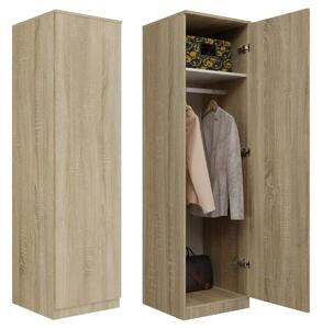 TP Living Šatní skříň Malva 50 cm dub sonoma