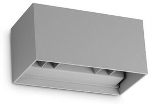IDEAL LUX 366883 ATOM AP D20 3000K vonkajšie svietidlo sivé