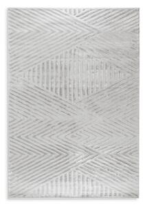 Koberec Nova1, 200x290 cm, strieborná
