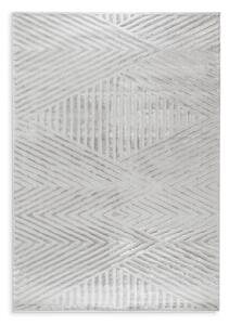 Koberec Nova1, 160x230 cm, strieborná