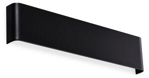 IDEAL LUX 345185 DELTA LED AP D041 3000K nástenné svietidlo čierne
