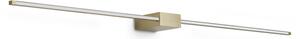 IDEAL LUX 371726 ESSENCE AP SQUARE D115 LUCE DIR. 3000K nástenné svietidlo mosadzné