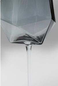 Diamond Smoke pohár na víno sivý