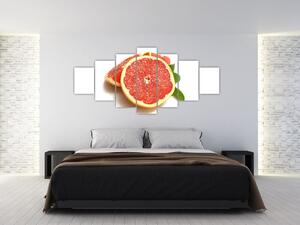 Grapefruit - obraz (Obraz 210x100cm)