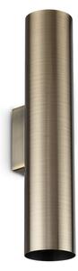 IDEAL LUX 370071 LOOK AP2 ROUND D60 H300 nástenné svietidlo bronzové