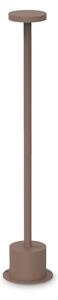 IDEAL LUX 347783 TOFFEE PT D080 H050 3000K vonkajšie svietidlo kávové hnedé