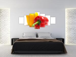 Papriky - obraz (Obraz 210x100cm)