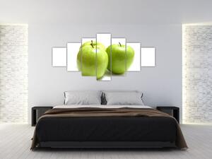 Jablká - obraz (Obraz 210x100cm)