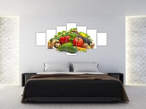 Zmes zeleniny, obraz (Obraz 210x100cm)