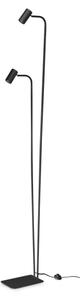 IDEAL LUX 326672 GINGER PT2 stojacia lampa čierna