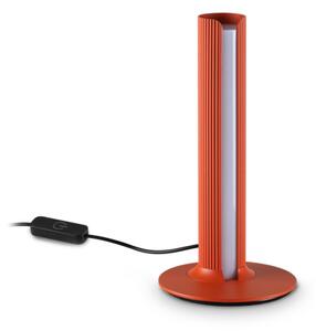 IDEAL LUX 366098 DORICA TL1 3000K stolová lampa oranžová