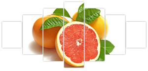 Grapefruit, obraz (Obraz 210x100cm)