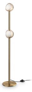 IDEAL LUX 366616 BLOOM PT2 3000K stojacia lampa mosadzná
