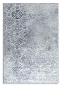 Koberec Lotus7, 160x220 cm, strieborná