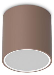 IDEAL LUX 342696 TECHO PL1 D15 ROUND vonkajšie svietidlo kávové hnedé