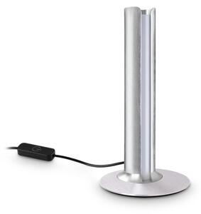 IDEAL LUX 354149 DORICA TL1 3000K stolová lampa oceľová kovová matná