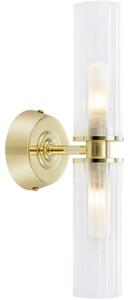 Markslöjd 109236 - Kúpeľňové nástenné svietidlo RIMINI 2xG9/20W/230V IP44 mosadz